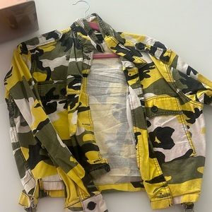 Camo jacket TOP SHOP